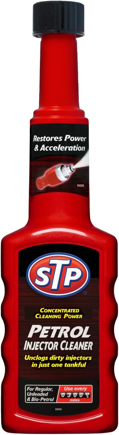 STP Petrol Injector Cleaner 200ml – Fuel System & Injector Treatment 51200EN