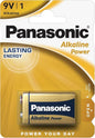 Panasonic LR22A 9V Alkaline Power Battery – 1 Pack