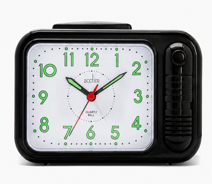 Acctim Sonnet Bell Alarm Clock 12613 – Non-Ticking Alarm with Snooze, Backlight & 2 Year Guarantee