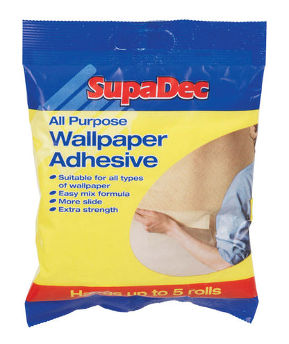 SupaDec All Purpose Wallpaper Adhesive – 3 Roll, 5 Roll & 15 Roll