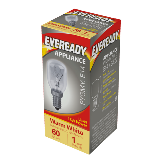 Eveready Pygmy Bulb SES Clear