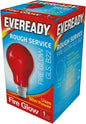 Eveready Fireglow 60W GLS B22 Bulb S855 – Rough Service 240V Bayonet Lamp