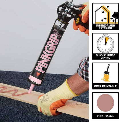 Sika® Pinkgrip® A DIRECT BOND GAP FILLING ADHESIVE 350ml