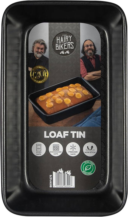 Hairy Bikers Bakeware Non-Stick Loaf Pan – Black