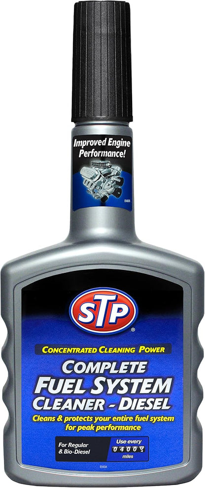 STP Complete Diesel Fuel System Cleaner 400ml 65400EN – Injector & Engine Cleaner