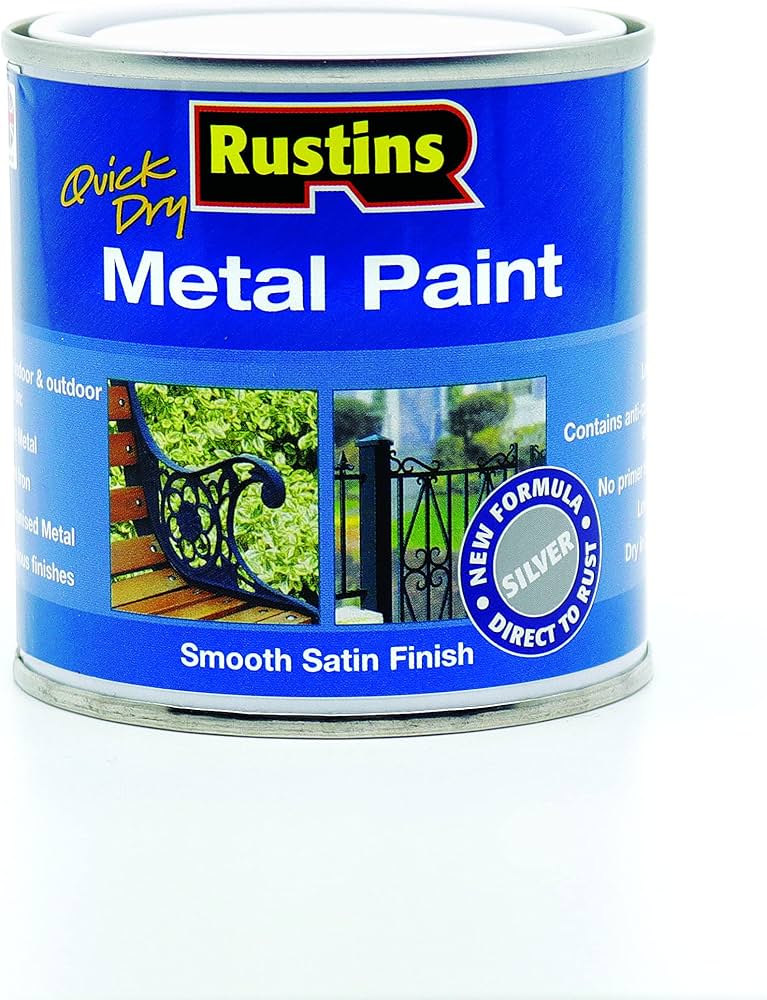 Rustins Quick Dry Metal Paint 250ml. 500ml  & 1 Liter