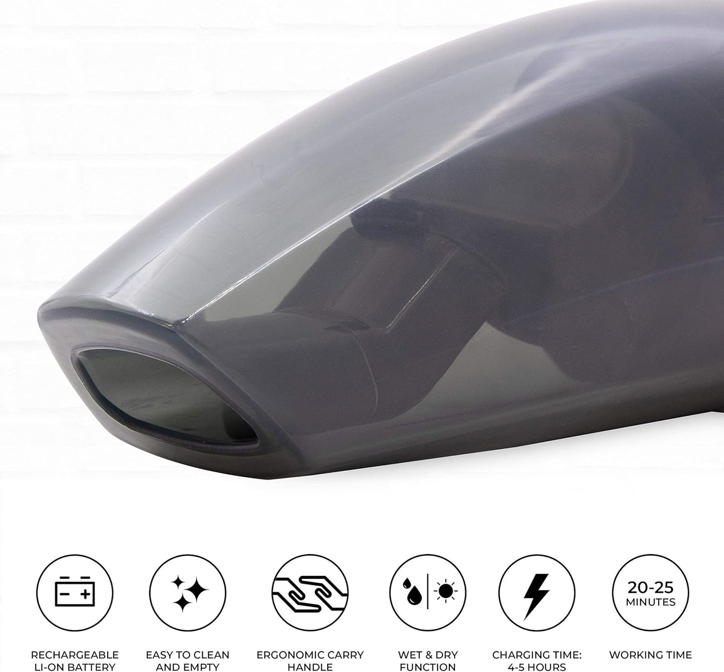 Quest Wet & Dry Cordless Handheld Vacuum