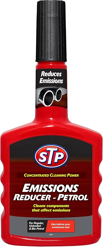 STP Emissions Reducer Petrol – Fuel Additive for Lower Emissions & Fuel System Cleaning