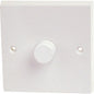 Securlec Square 1 Gang 2 Way Dimmer Switch 400W – Square Edge 86 x 86mm