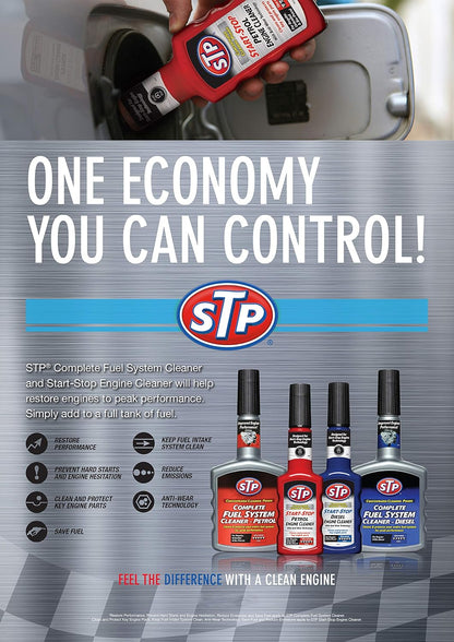 STP Complete Diesel Fuel System Cleaner 400ml 65400EN – Injector & Engine Cleaner