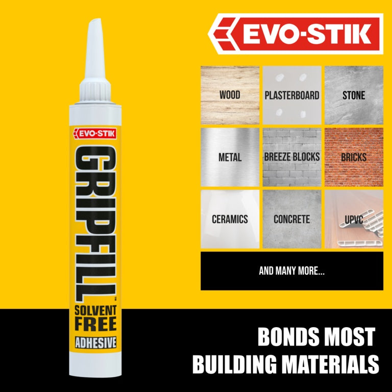 Gripfill™ Solvent-Free Gap-Filling Adhesive 350ml
