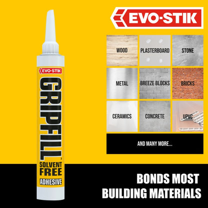 Gripfill™ Solvent-Free Gap-Filling Adhesive 350ml