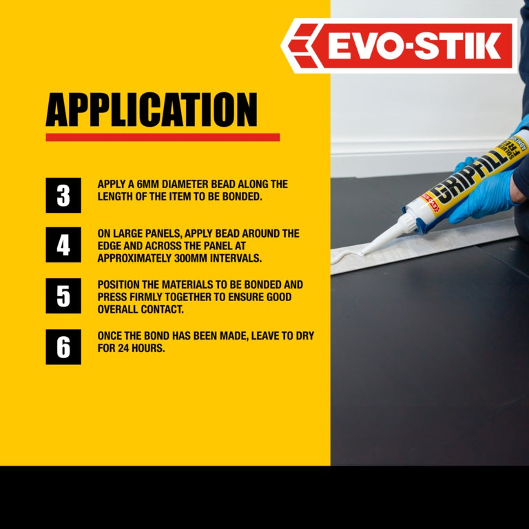 Gripfill™ Solvent-Free Gap-Filling Adhesive 350ml