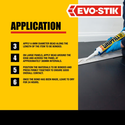 Gripfill™ Solvent-Free Gap-Filling Adhesive 350ml