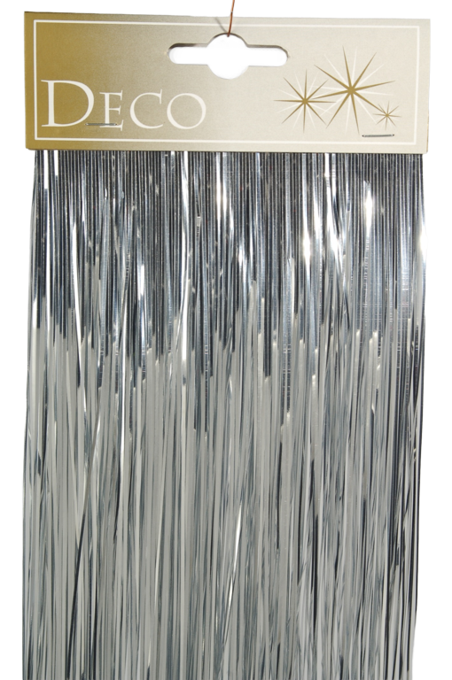 Kaemingk Vinyl Lametta 50 x 40cm - Silver