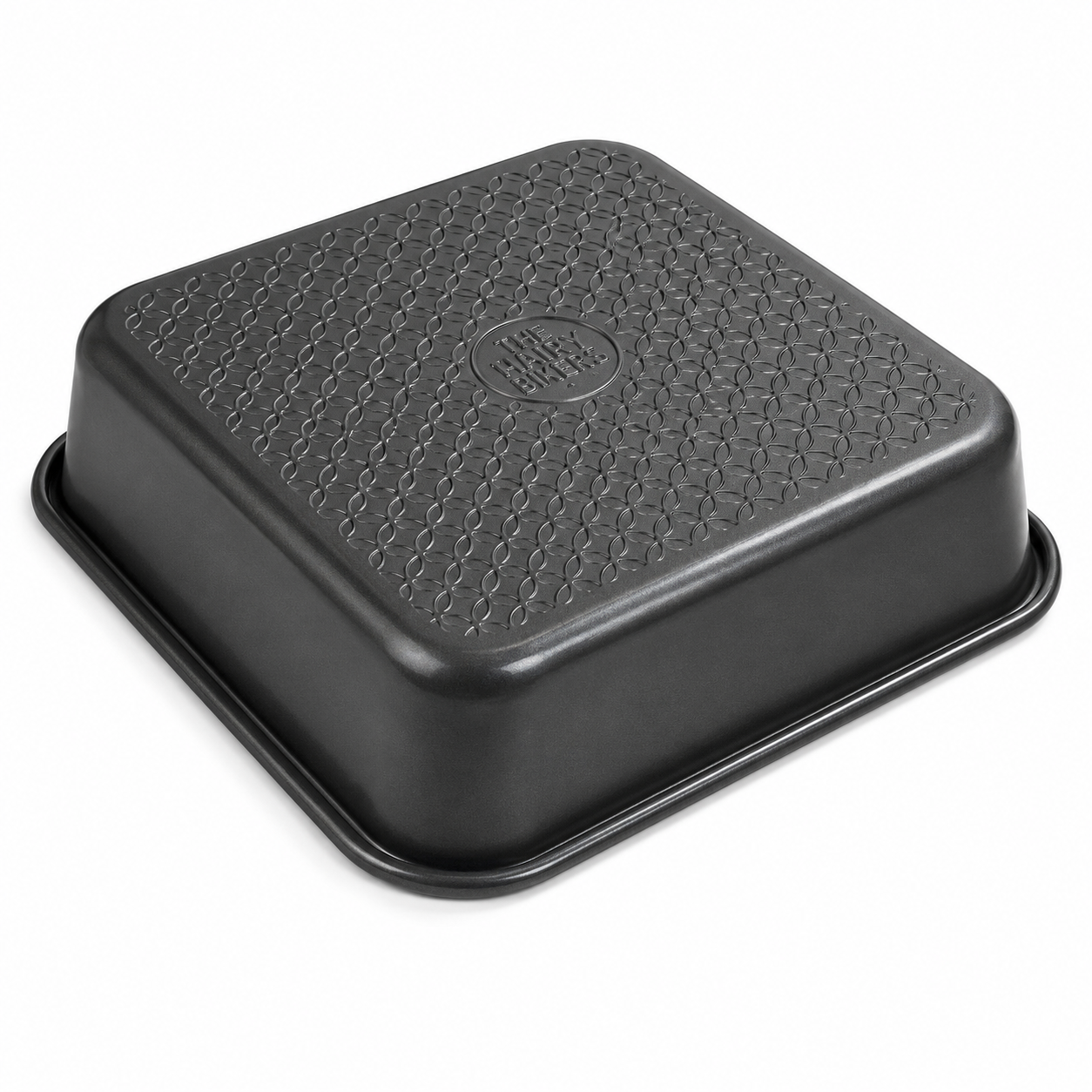 Hairy Bikers Square Cake Tin BKW1839 – Non-Stick Black