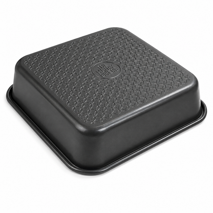 Hairy Bikers Square Cake Tin BKW1839 – Non-Stick Black