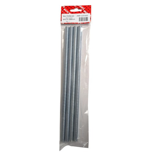 M12 X 300mm Threaded Rod (4pcs)