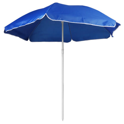 Redwood 1.6M Blue Beach Umbrella Polyester
