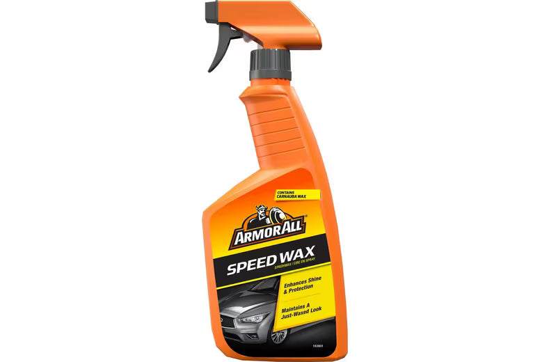 Armor All Speed Wax Spray 500ml – Carnauba Car Wax &amp; Spray-On Detailer