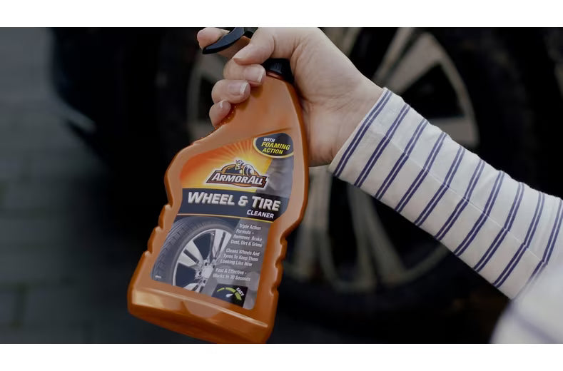 Armor All Wheel & Tire Cleaner 500ml – Alloy, Steel, Chrome & Tyre Cleaning Spray