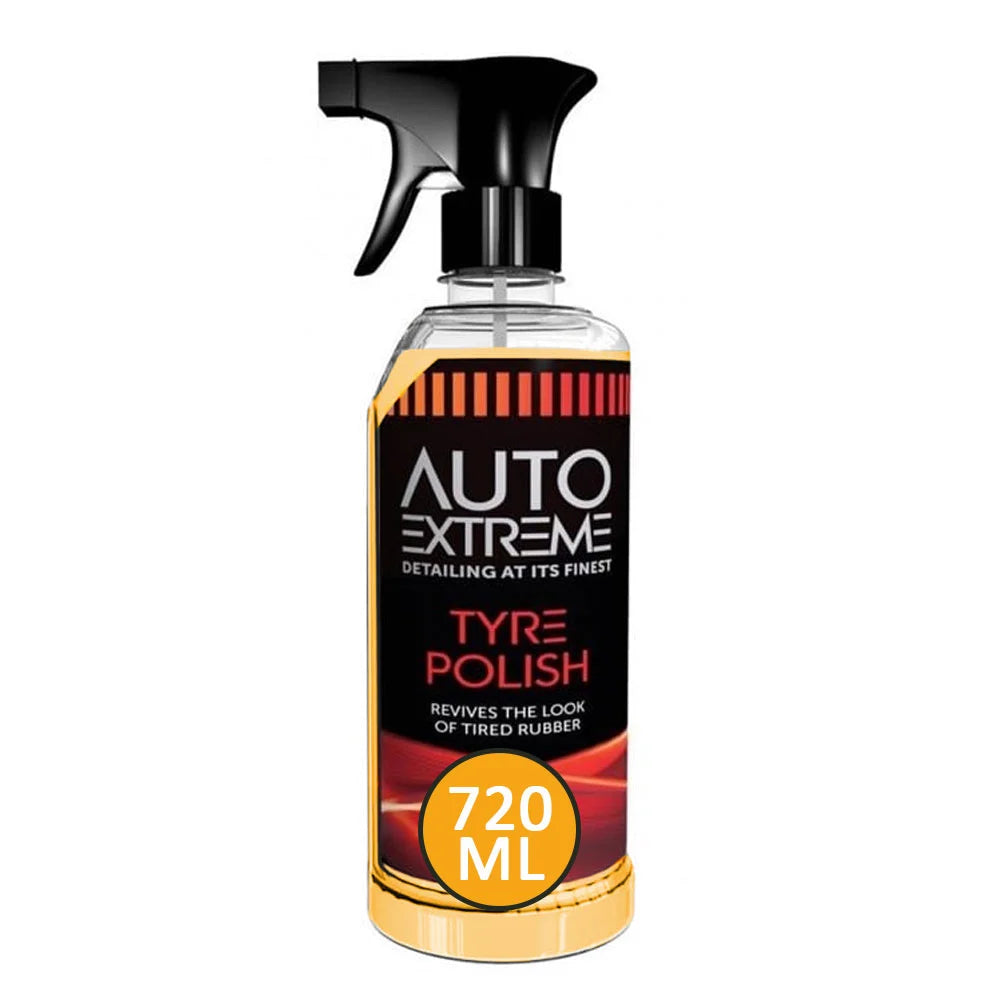 Auto Extreme Tyre Polish – Deep Black Tyre Shine & Dressing