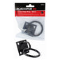 Blackspur Chain Plate Ring Black BB-BH054 – 50mm Weatherproof Tie Down Anchor