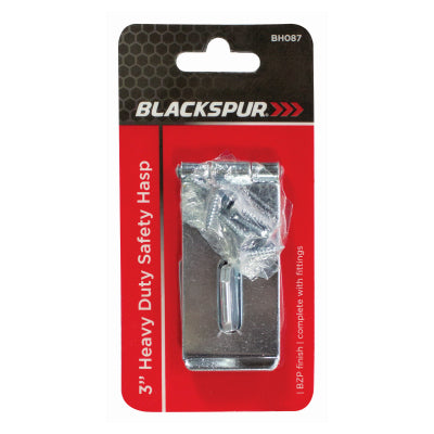 Blackspur 3 Inch Heavy Duty Safety Hasp - BZP
