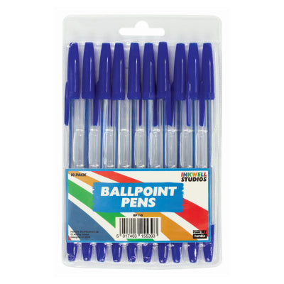 Blackspur 10 Pack Ballpoint Pens