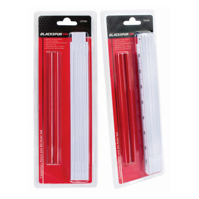 CARPENTERS PENCIL AND 2M RULER SET