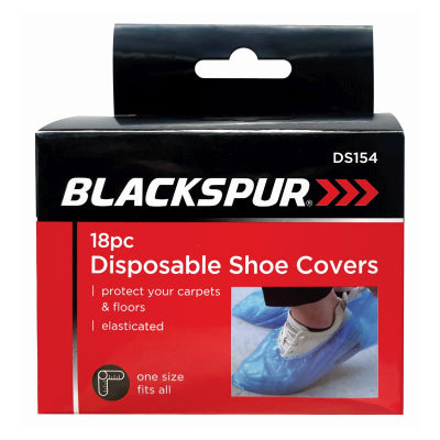 Blackspur 18PC DISPOSABLE SHOE COVERS PACK