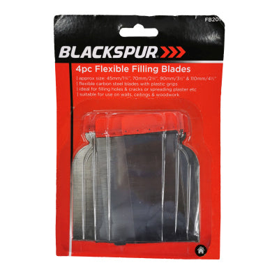 Blackspur 4PC FLEXIBLE FILLING BLADES