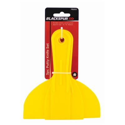 Blackspur 3PC PUTTY KNIFE SET