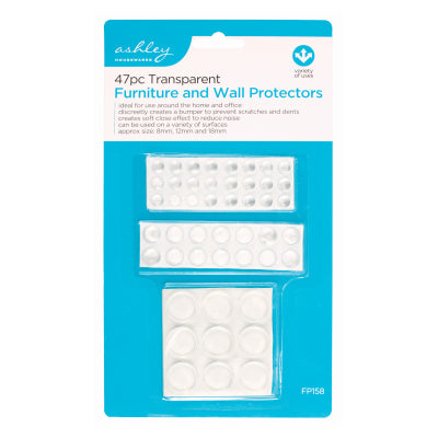 Blackspur 47 Piece Transparent Furniture and Floor Protectors