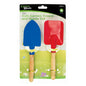 2PC Kids Garden Trowel & Spade Set – Wooden Handles – BB-GS114