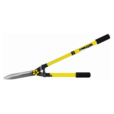 8" TELESCOPIC HEDGE SHEARS WITH TUBULAR STEEL HANDLES