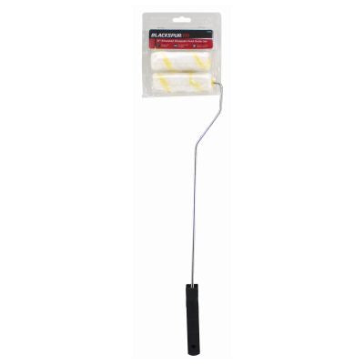 Blackspur 53CM/21" SIMULATED SHEEPSKIN PAINT ROLLER SET