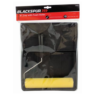 Blackspur 9" TRAY WITH FOAM ROLLER