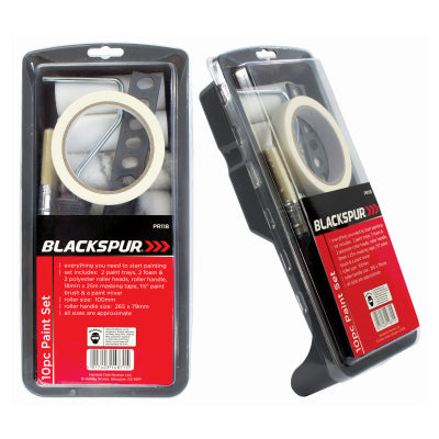 Blackspur 10PC PAINT SET