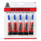 Blackspur 5PC Super Glue Set BB-SG206 – 3g Quick Bond Adhesive Tubes
