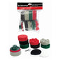 Blackspur 12PC Buff &amp; Polish Sponge Set BB-SP120 – 80mm Drill Polishing & Buffing Pads