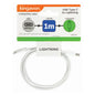 Kingavon 1m USB-C to Lightning Cable White BB-USB103 – Fast Charge & Data Transfer Cable