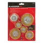 Blackspur 6PC Wire Wheel & Cup Brush Set BB-WB155 – Drill Brush Set for Rust, Paint & Scale Removal