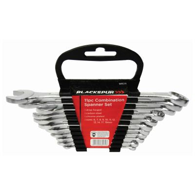 Blackspur 11 Piece Combination Spanner Set 6-19mm
