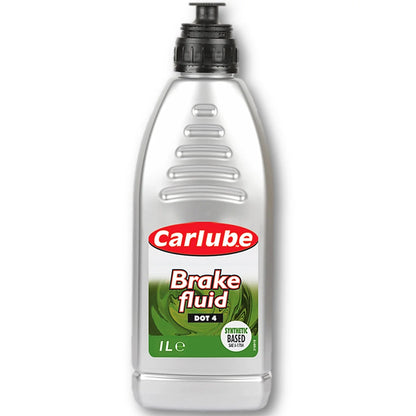 Carlube DOT 4 Brake Fluid 1L BFL100 – High Boiling Point Synthetic Brake Fluid