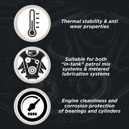 Carlube 2-Stroke Mineral Engine Oil Motorcycle Oil 500ml