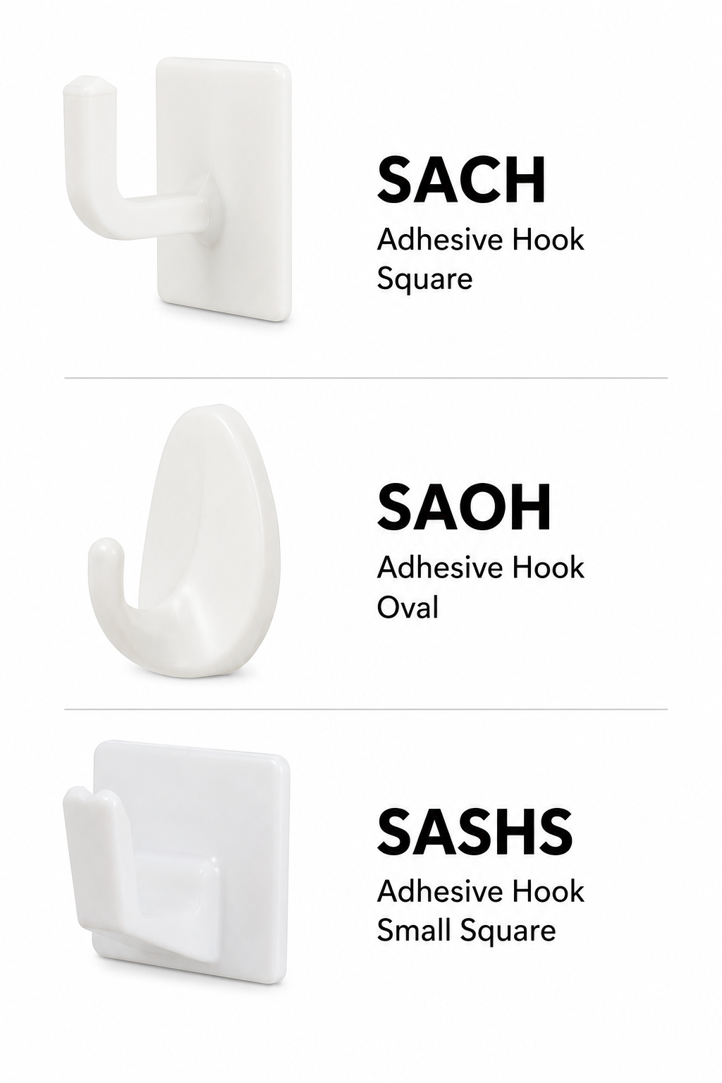 Self Adhesive Hooks