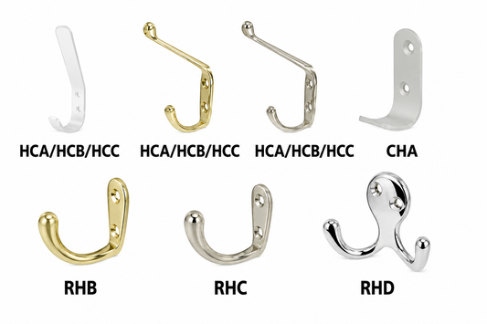 Coat Hooks & Robe Hooks