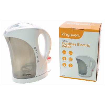 Kingavon 1L Cordless Electric Kettle