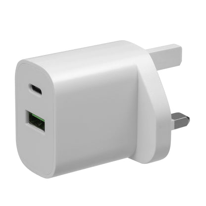 Daewoo 30W USB-C & USB-A White Wall Charger Plug Adaptor – ELA1416GE
